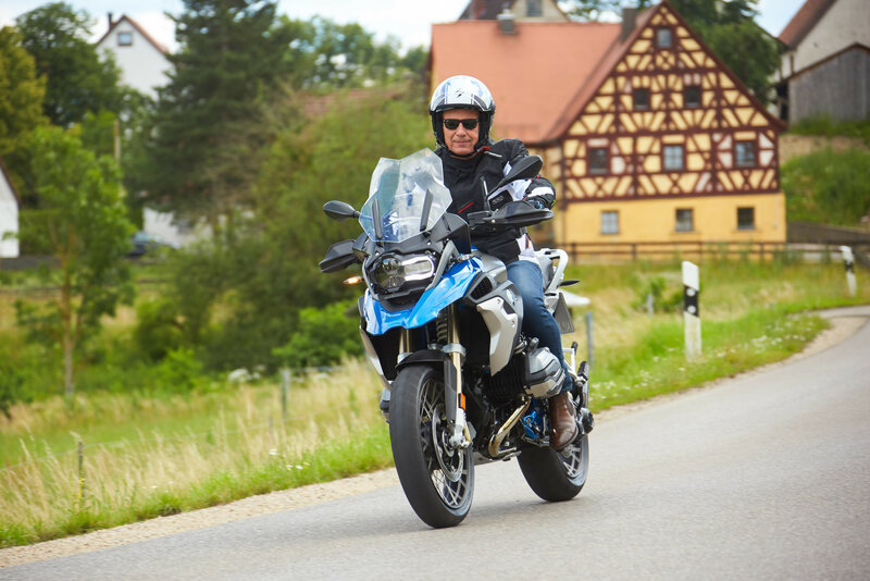 Mit dem Motorrad über die Frankenalb